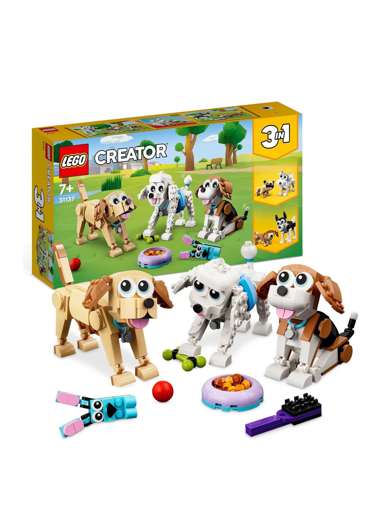 Image 1 of 8 of LEGO Creator 3 in 1 Adorable Dogs Animal Toys 31137