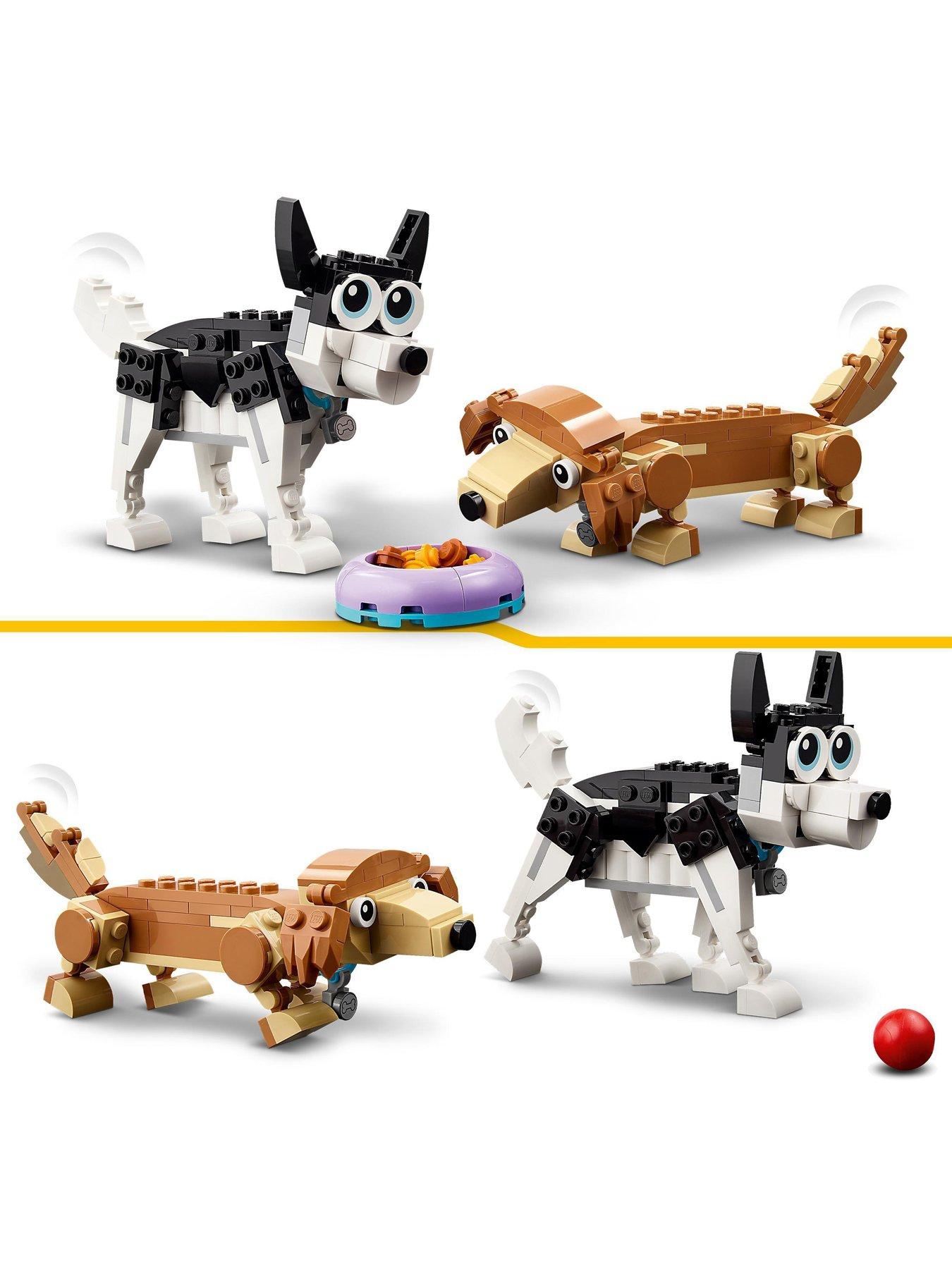 Image 4 of 8 of LEGO Creator 3 in 1 Adorable Dogs Animal Toys 31137