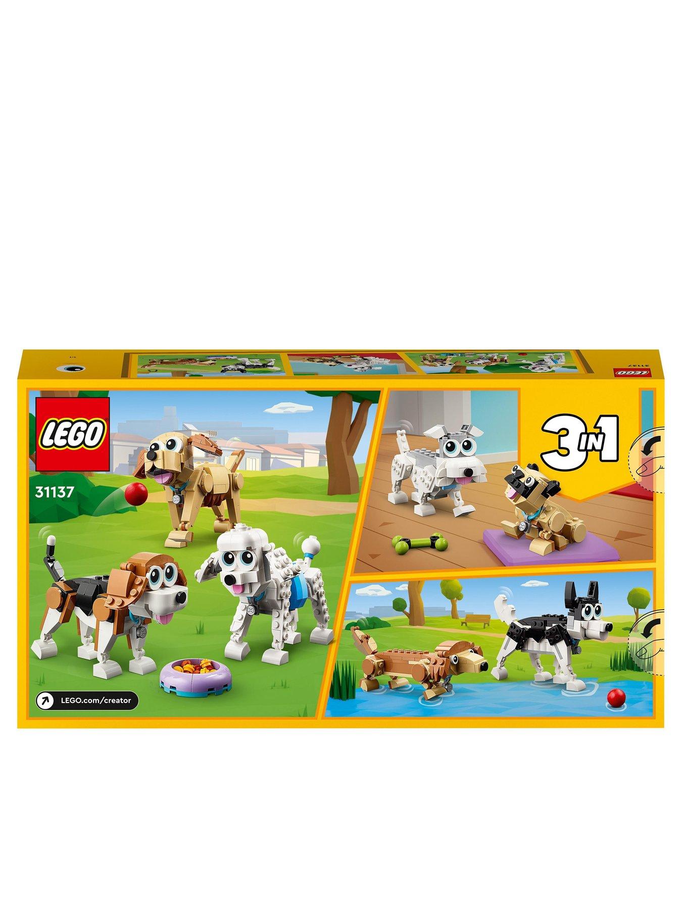 Image 7 of 8 of LEGO Creator 3 in 1 Adorable Dogs Animal Toys 31137