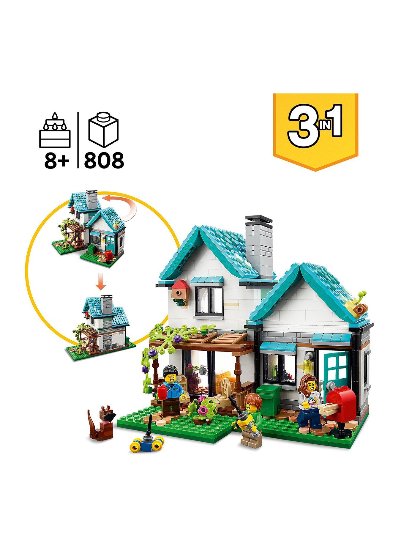 LEGO Creator 3 in 1 Cosy House Building Toy 31139