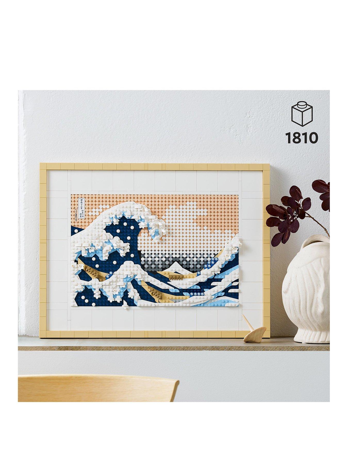 Image 1 of 7 of LEGO ART Hokusai &ndash; The Great Wave Craft Set 31208