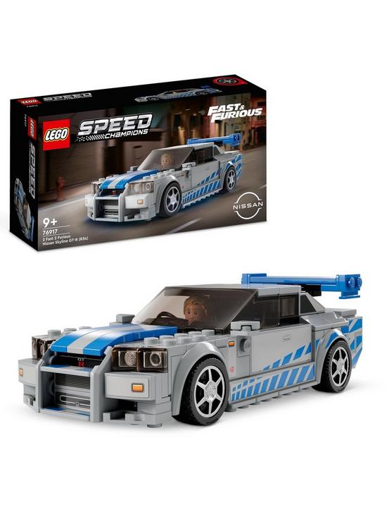 front image of lego-speed-champions-2-fast-2-furious-nissan-skyline-gt-r-r3