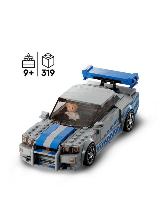 stillFront image of lego-speed-champions-2-fast-2-furious-nissan-skyline-gt-r-r3