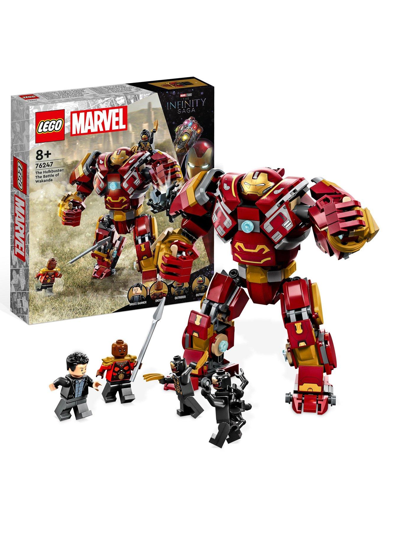 LEGO Super Heroes The Hulkbuster: The Battle of Wakanda 76247 ...