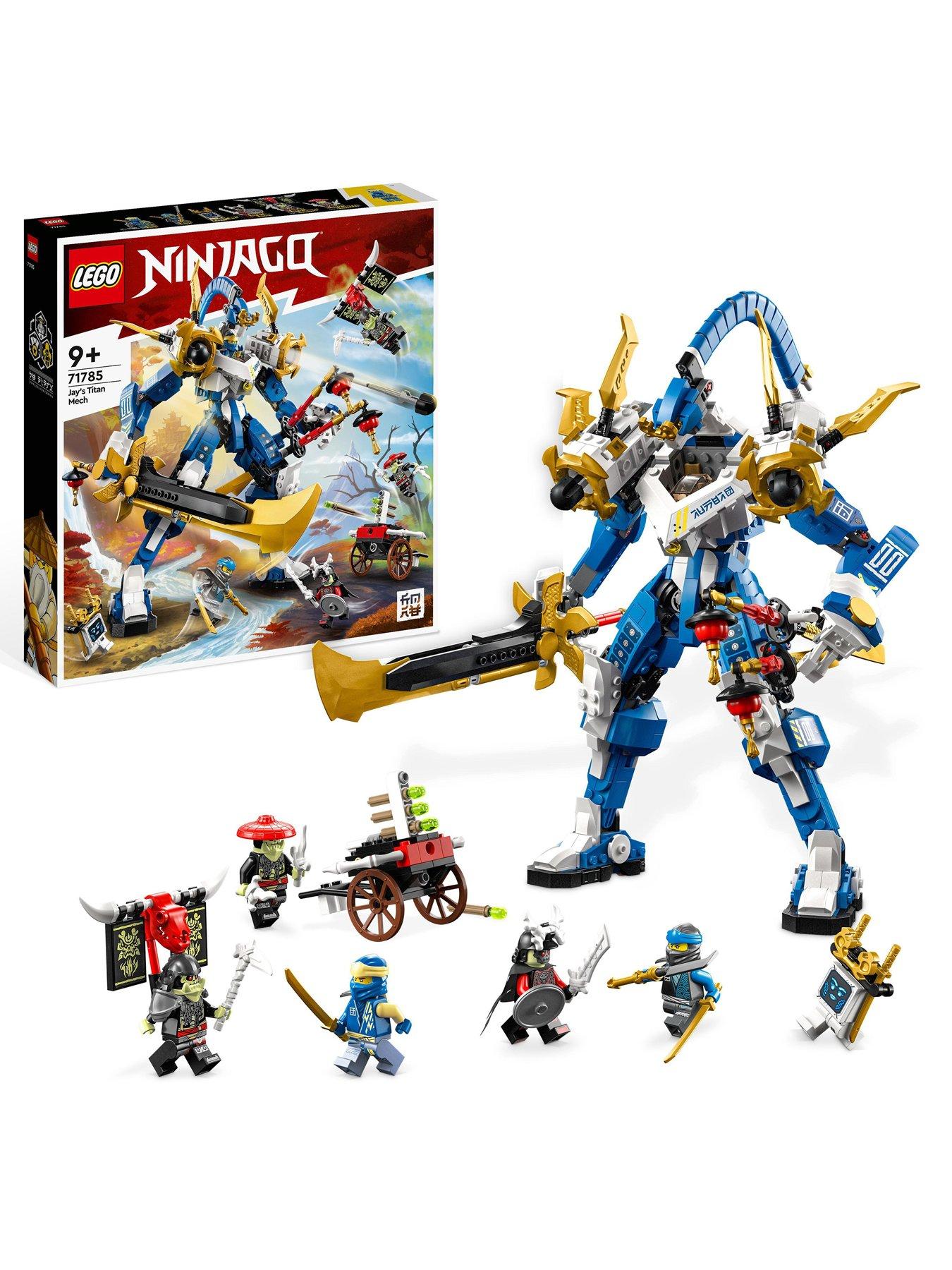 LEGO Ninjago Jay s Titan Mech Figure Set 71785 littlewoods