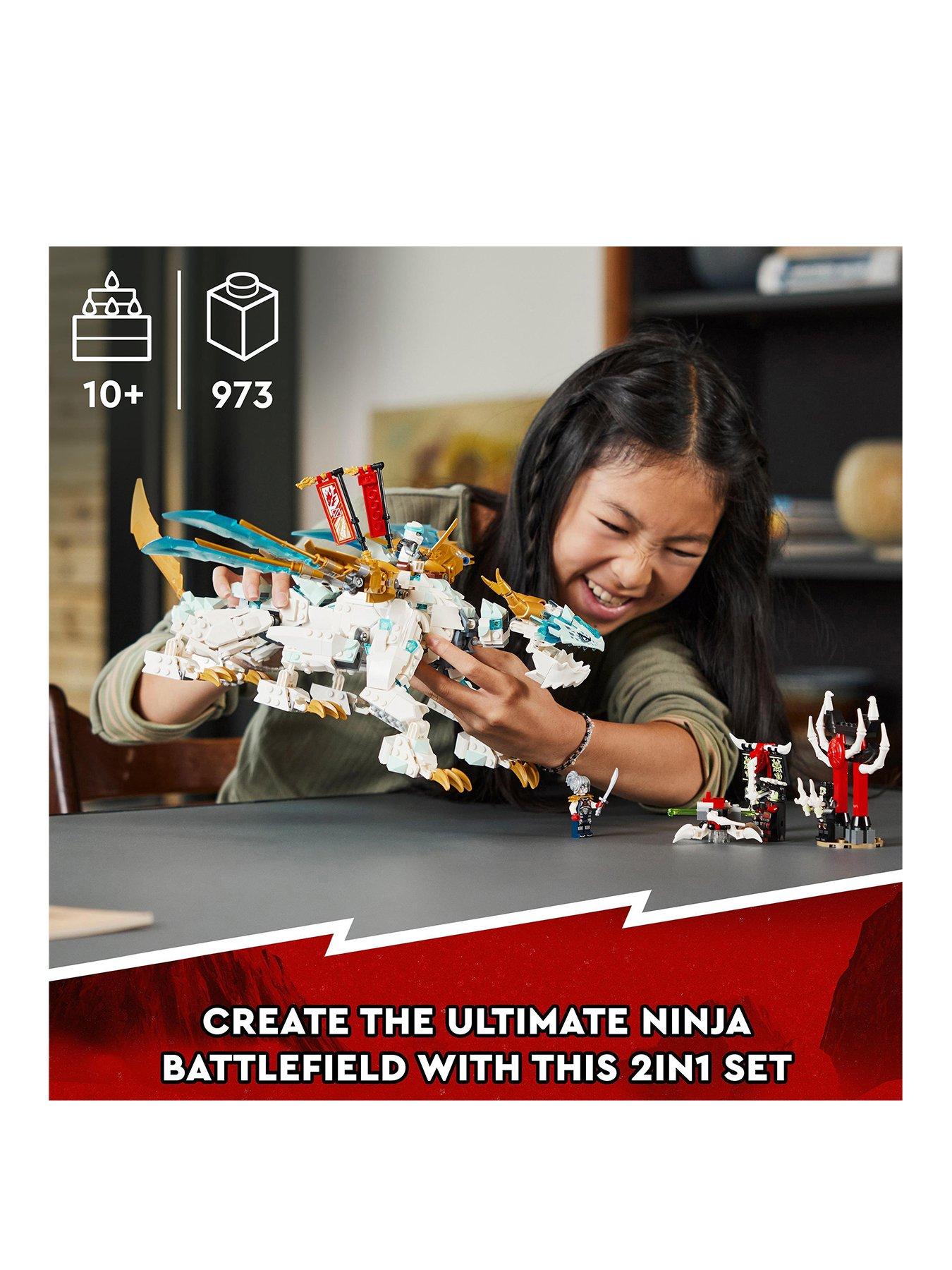  image of lego-ninjago-zanersquos-ice-dragon-creature-toy-71786