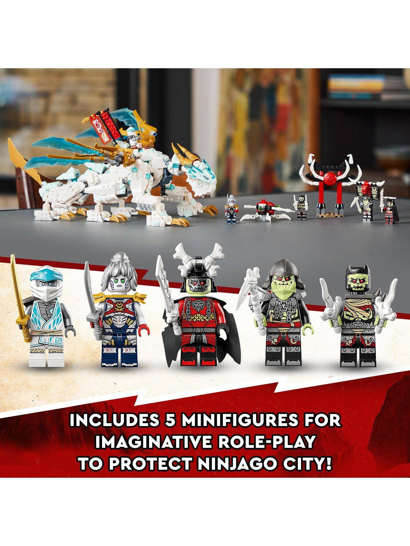  image of lego-ninjago-zanersquos-ice-dragon-creature-toy-71786