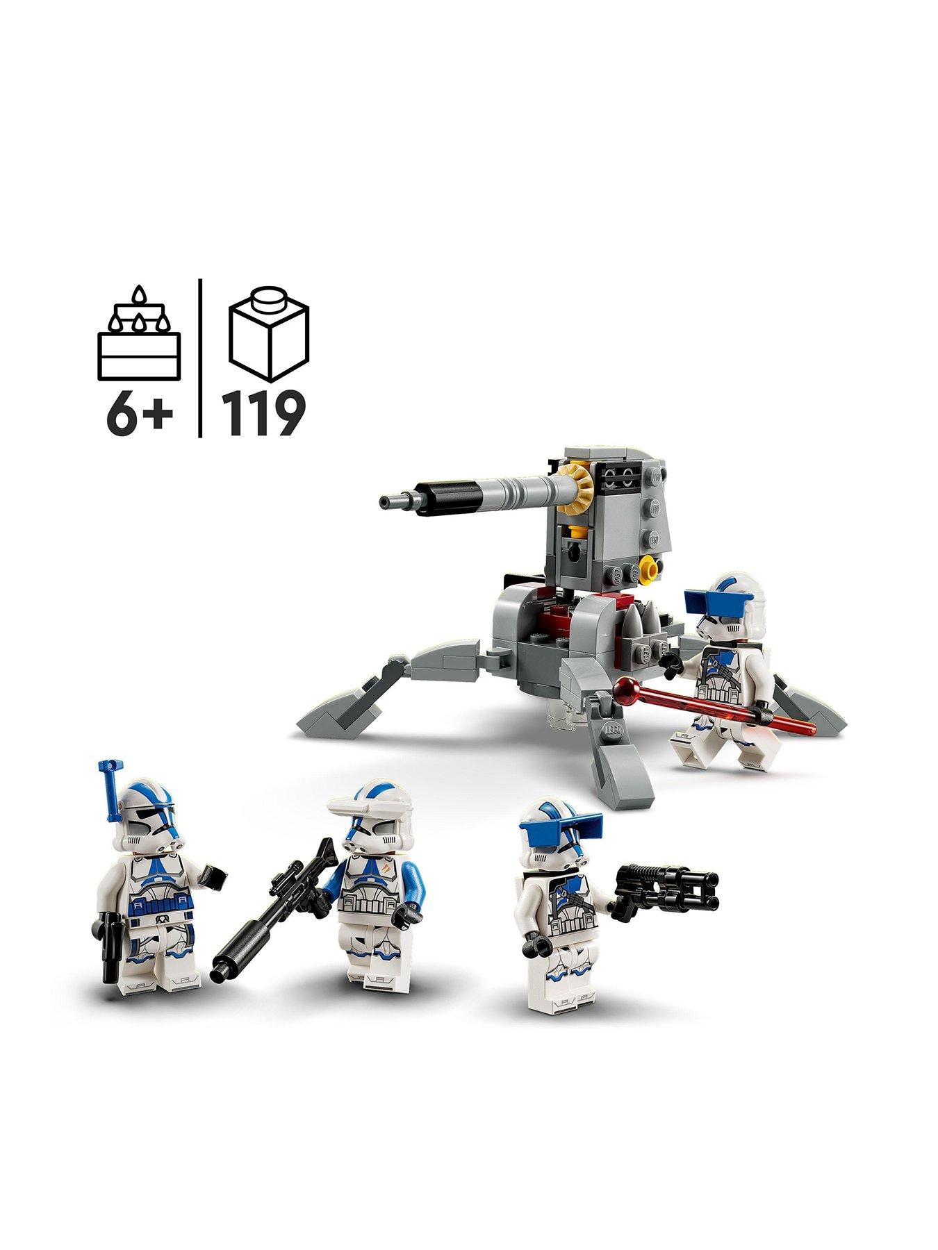 Image 2 of 8 of LEGO Star Wars 501st Clone Troopers&trade; Battle Pack 75345