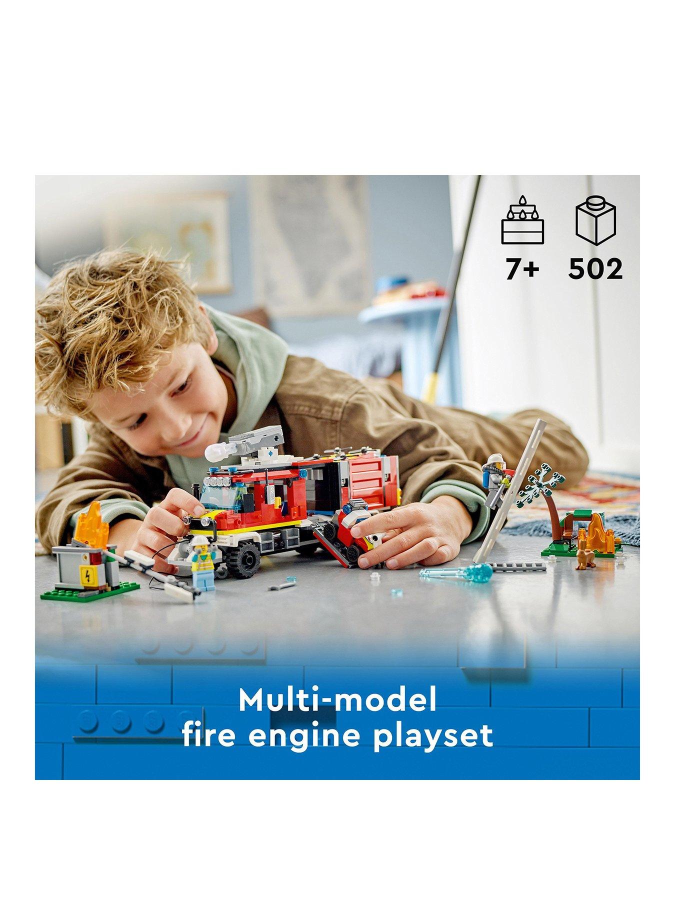  image of lego-city-fire-command-unit-truck-toy-60374