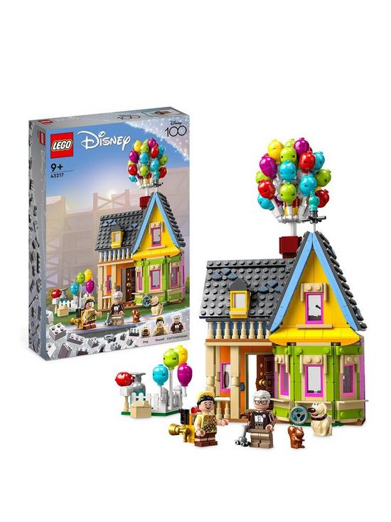 front image of lego-disney-disney-and-pixar-lsquouprsquo-house-building-toy-43217
