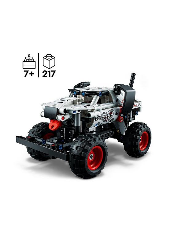 stillFront image of lego-technic-monster-jam-monster-mutt-dalmatian-42150