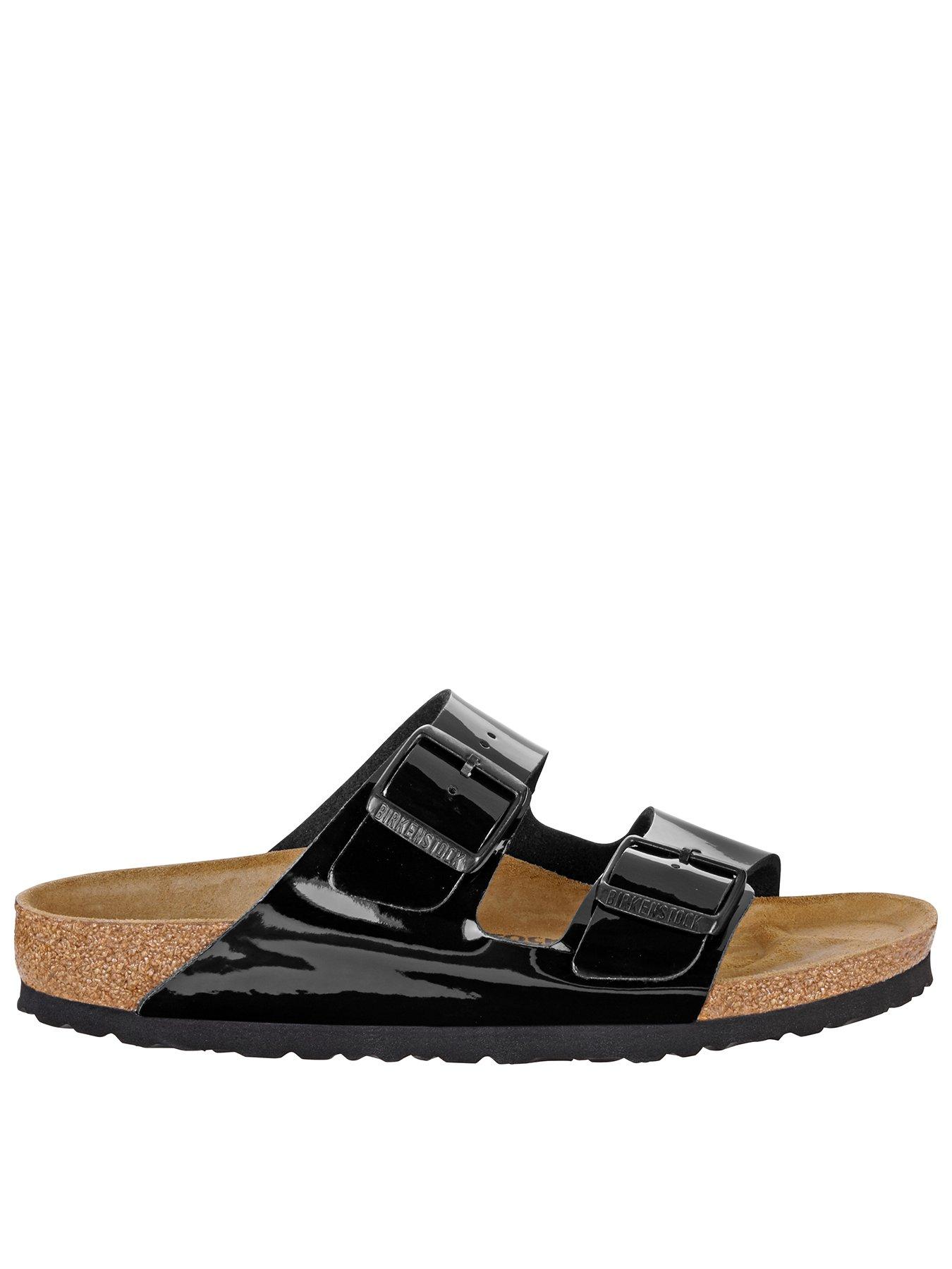  image of birkenstock-arizona-birko-flor-sandal-black