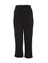  image of quiz-embellished-kick-flare-trousers-black