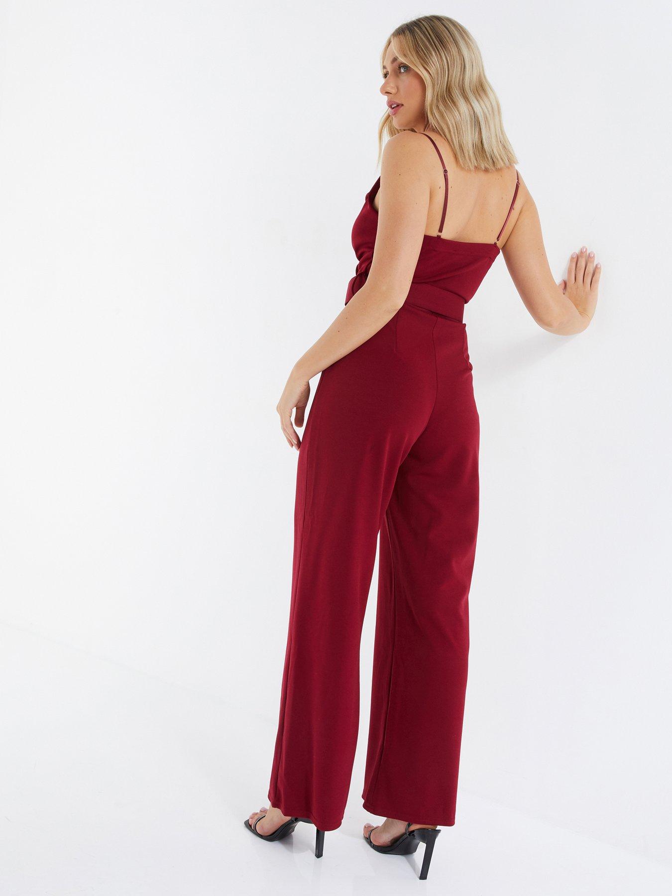 Littlewoods store red jumpsuit