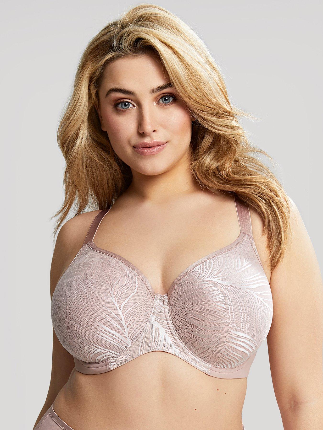Rosa Lace Non-Padded Bra - Beige