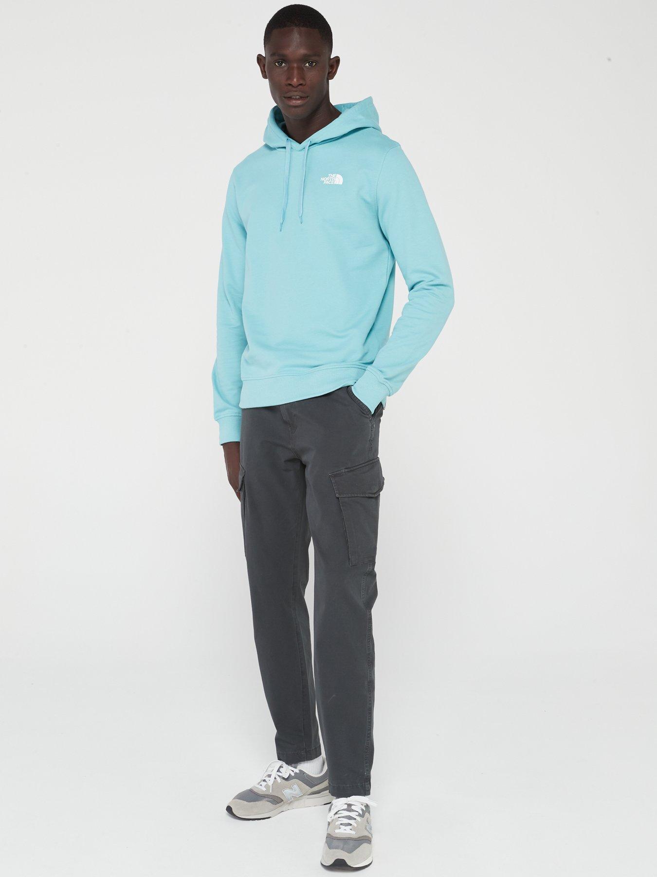 North face drew peak hoodie clearance blue