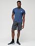  image of the-north-face-mens-reaxion-t-shirt-navy