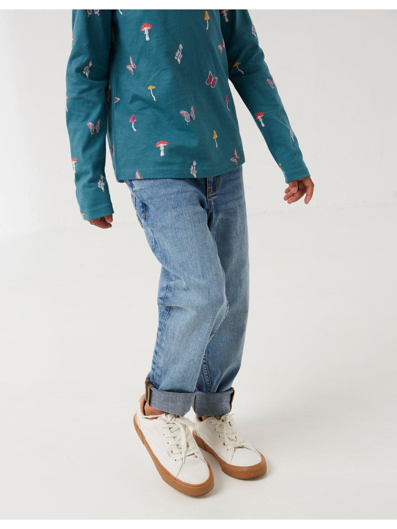  image of fatface-boys-seth-slim-jeans-light-wash