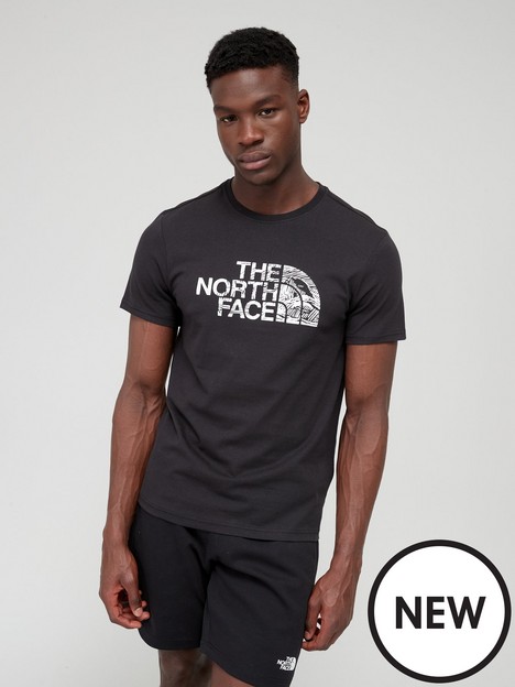 the-north-face-short-sleeve-woodcut-dome-t-shirt-black