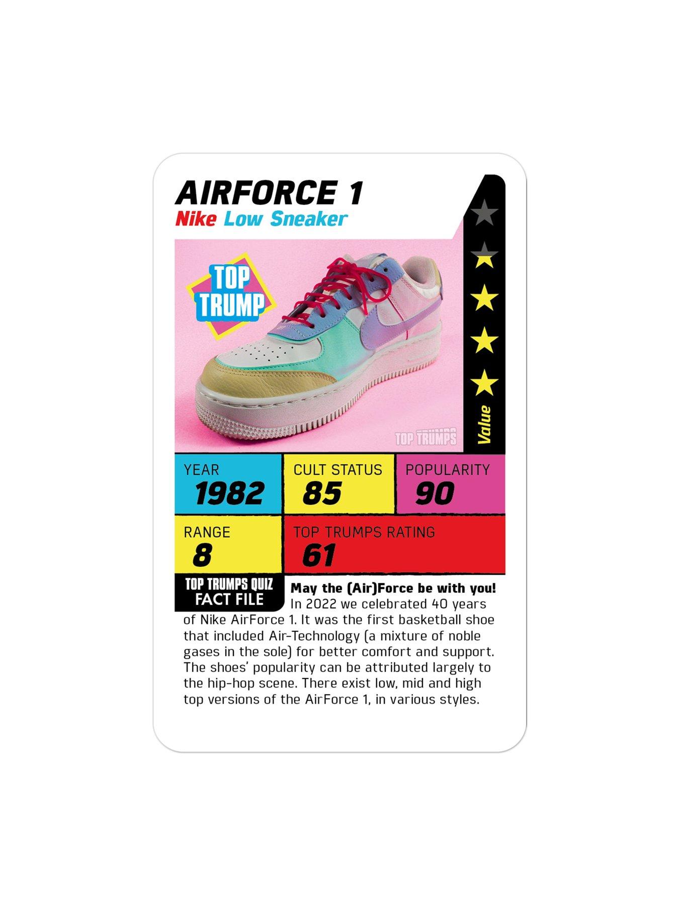  image of top-trumps-guide-to-trends-of-trainers-card-game