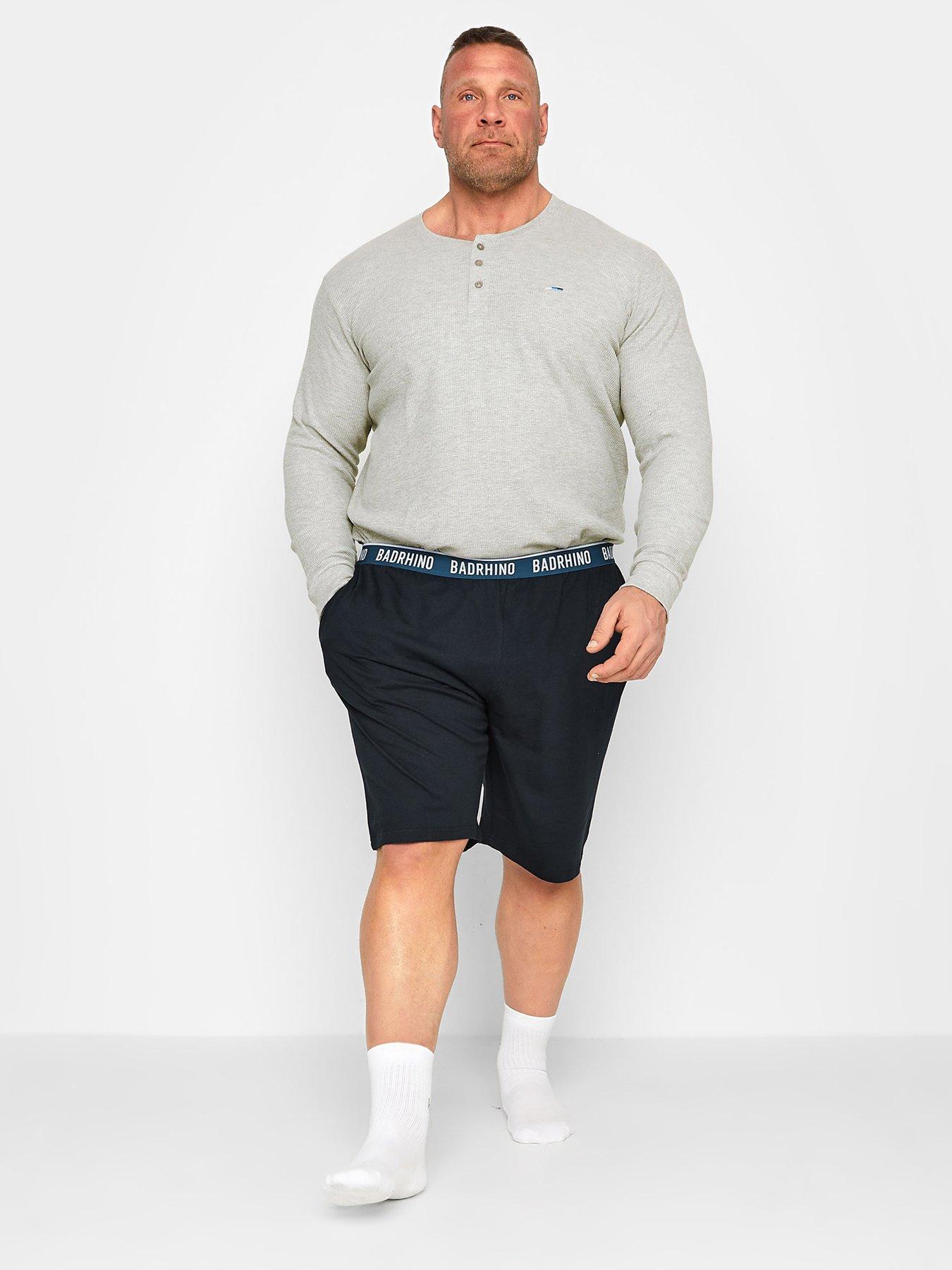 Image 1 of 1 of BadRhino BRE Loungewear Shorts - Navy