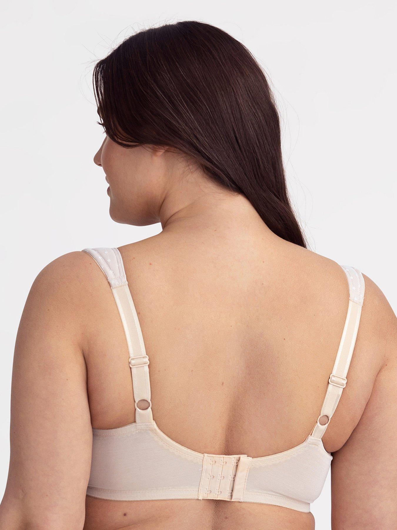 Image 2 of 2 of Miss Mary of Sweden Miss Mary Dotty Delicious Lace Underwired Bra - Beige