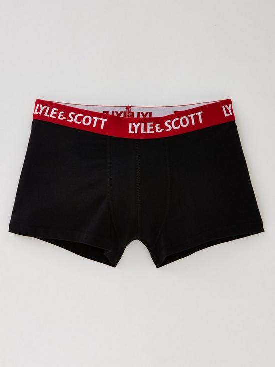 back image of lyle-scott-boys-3pk-boxer-set-black