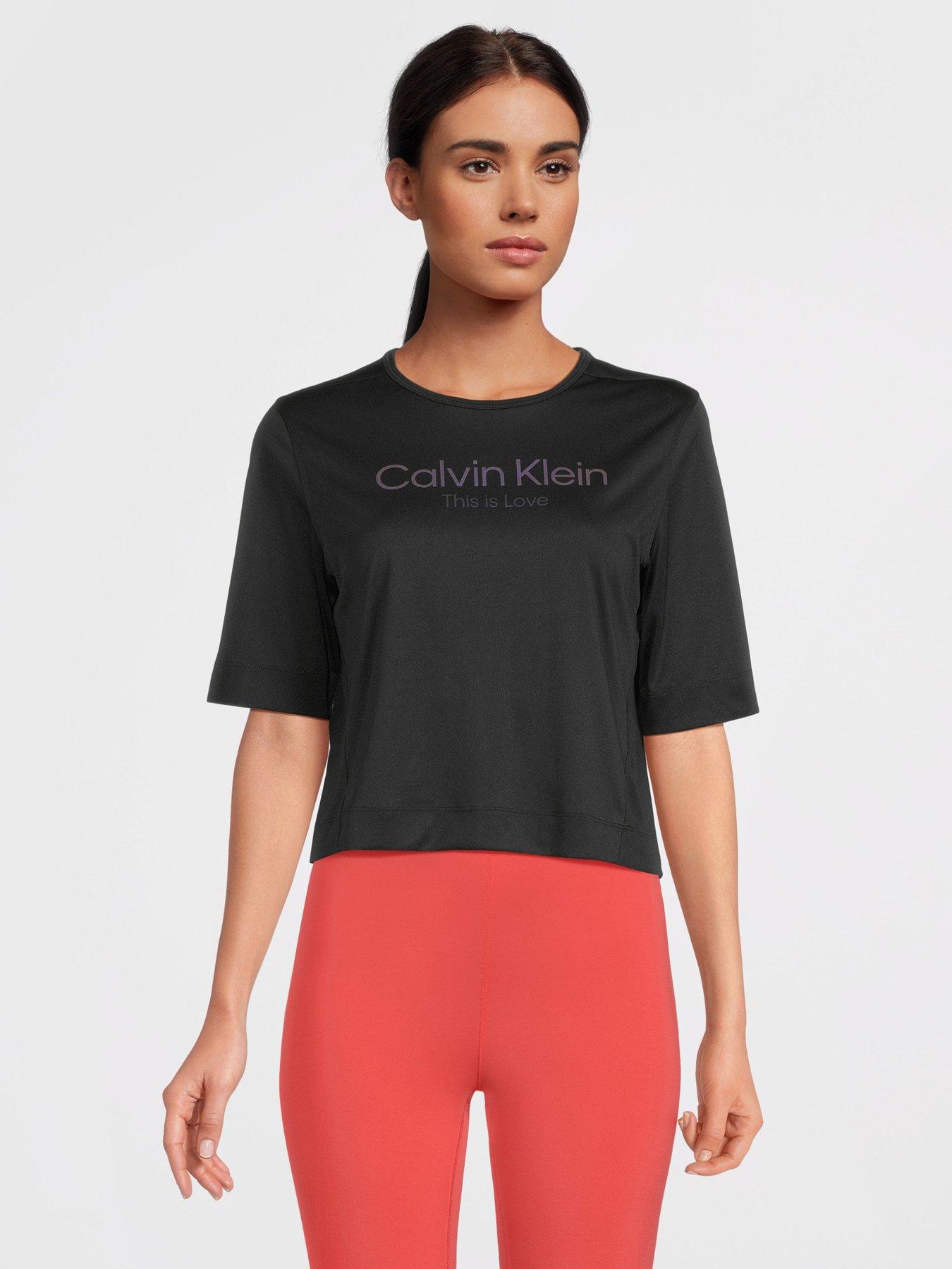 Black | Casual Tops | Calvin klein performance | Tops & t-shirts ...