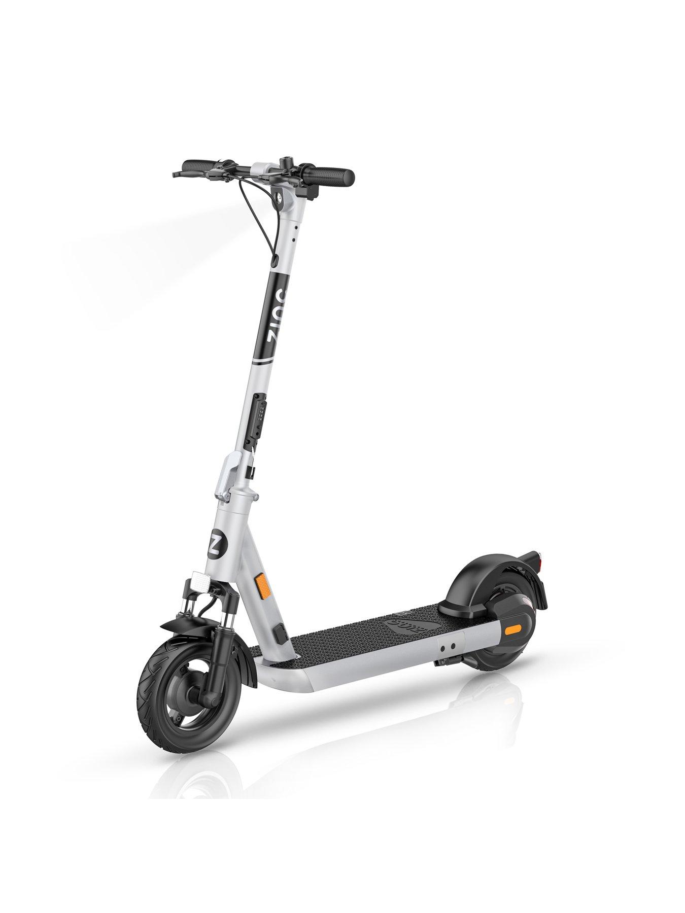  image of zinc-folding-electric-velocity-scooter-tempest-silver