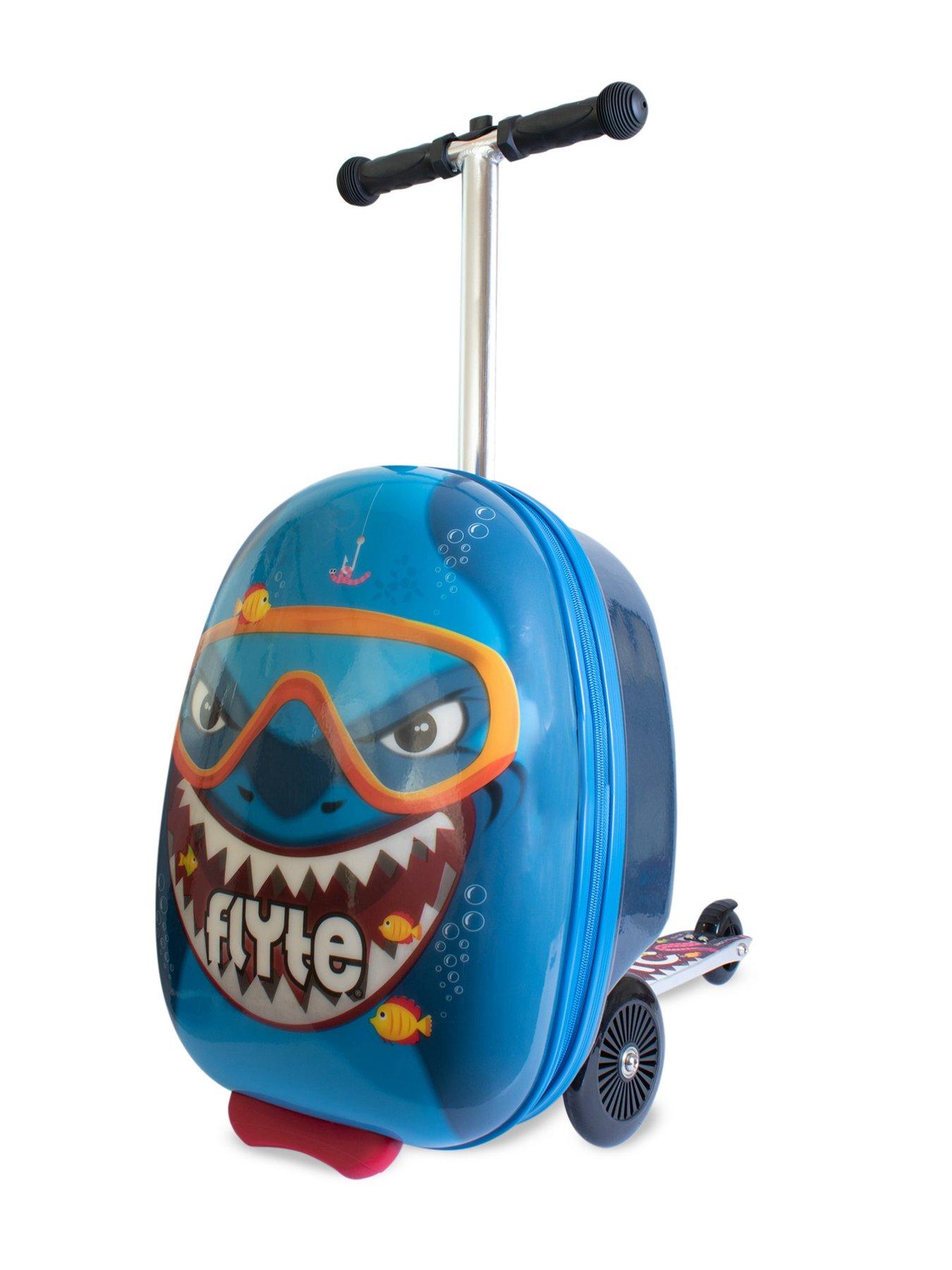 undefined Midi 18 Inch Stormy the Shark Scooter Suitcase
