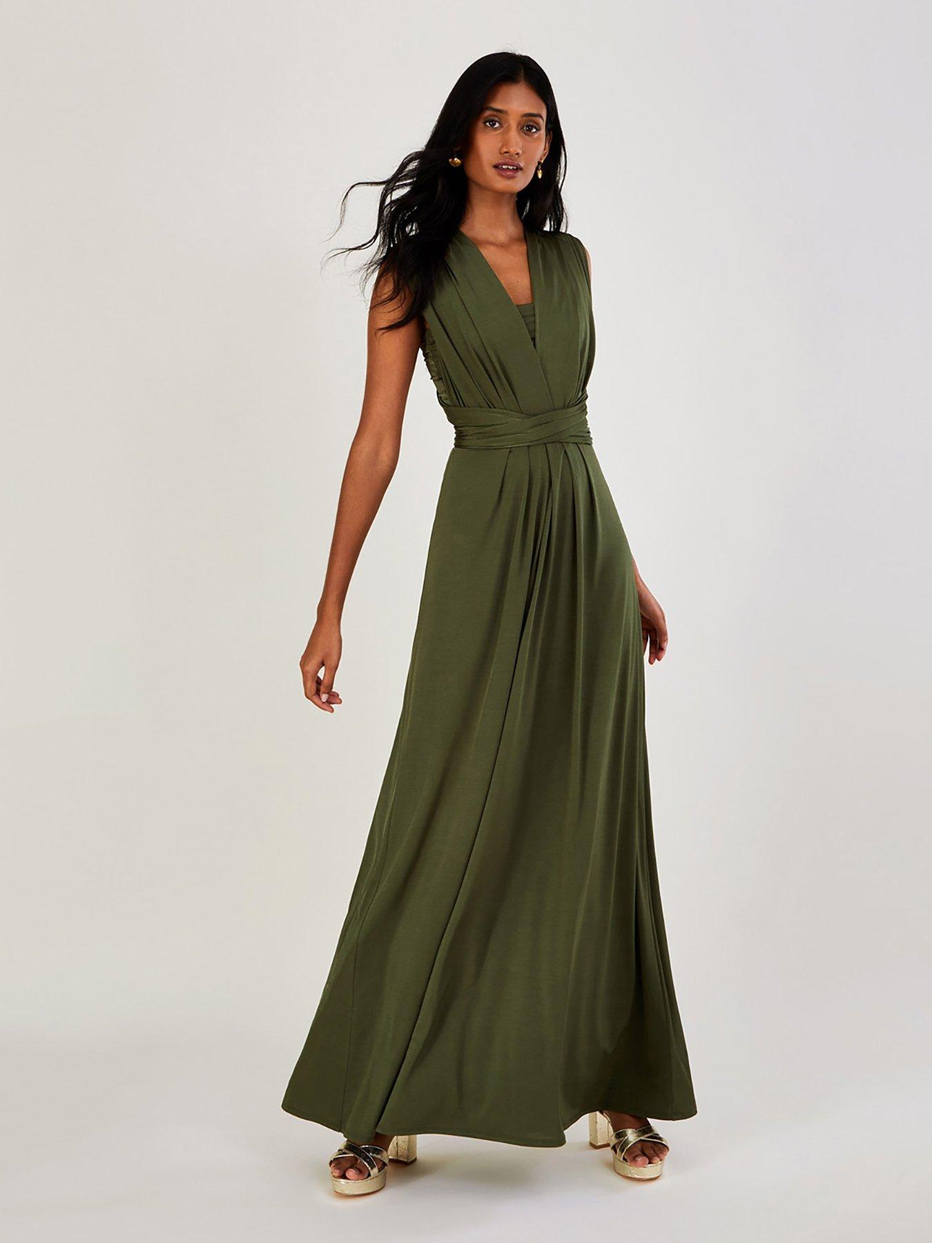 Maxi multiway outlet dress