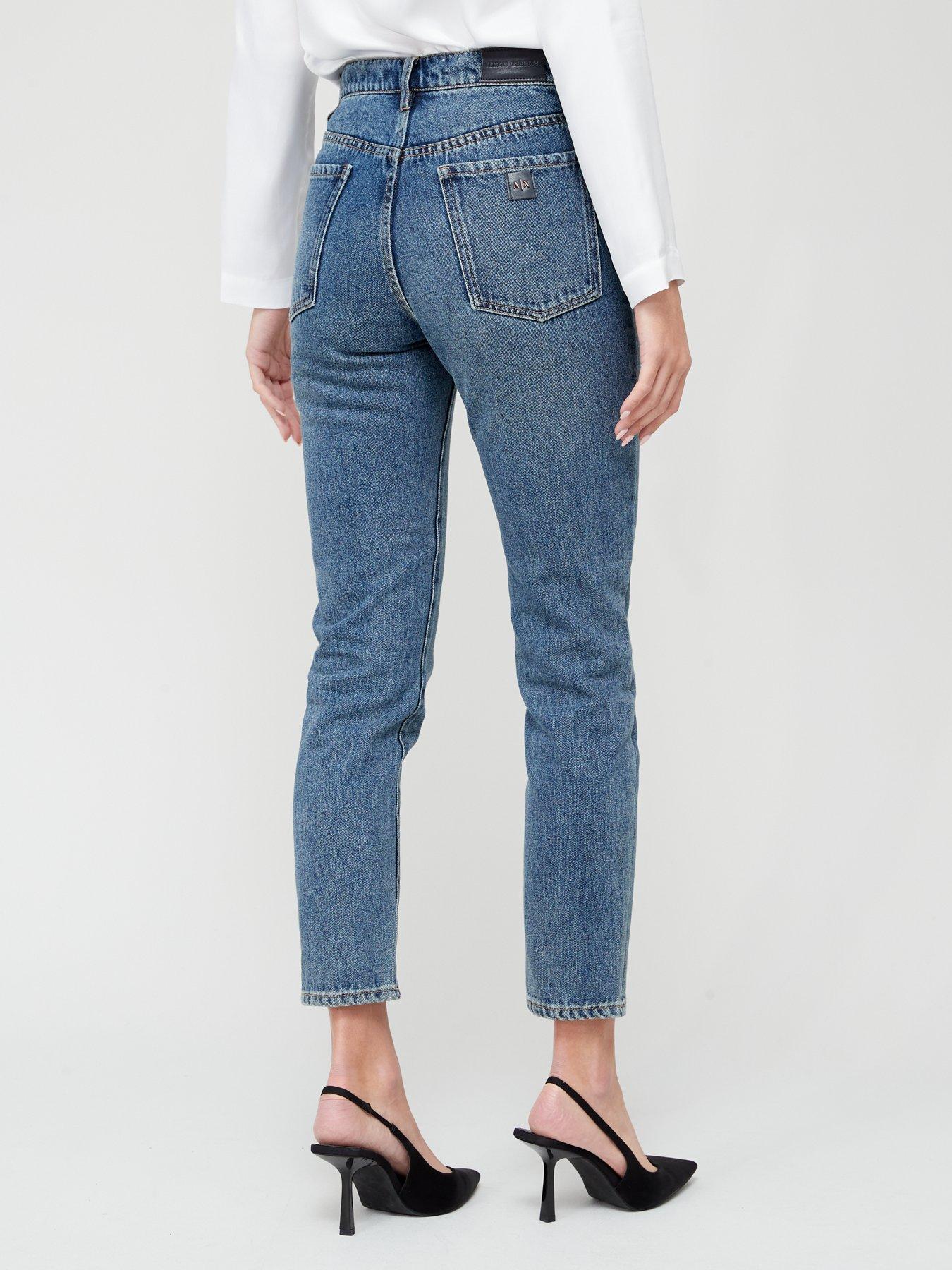 Armani high deals waisted skinny jeans