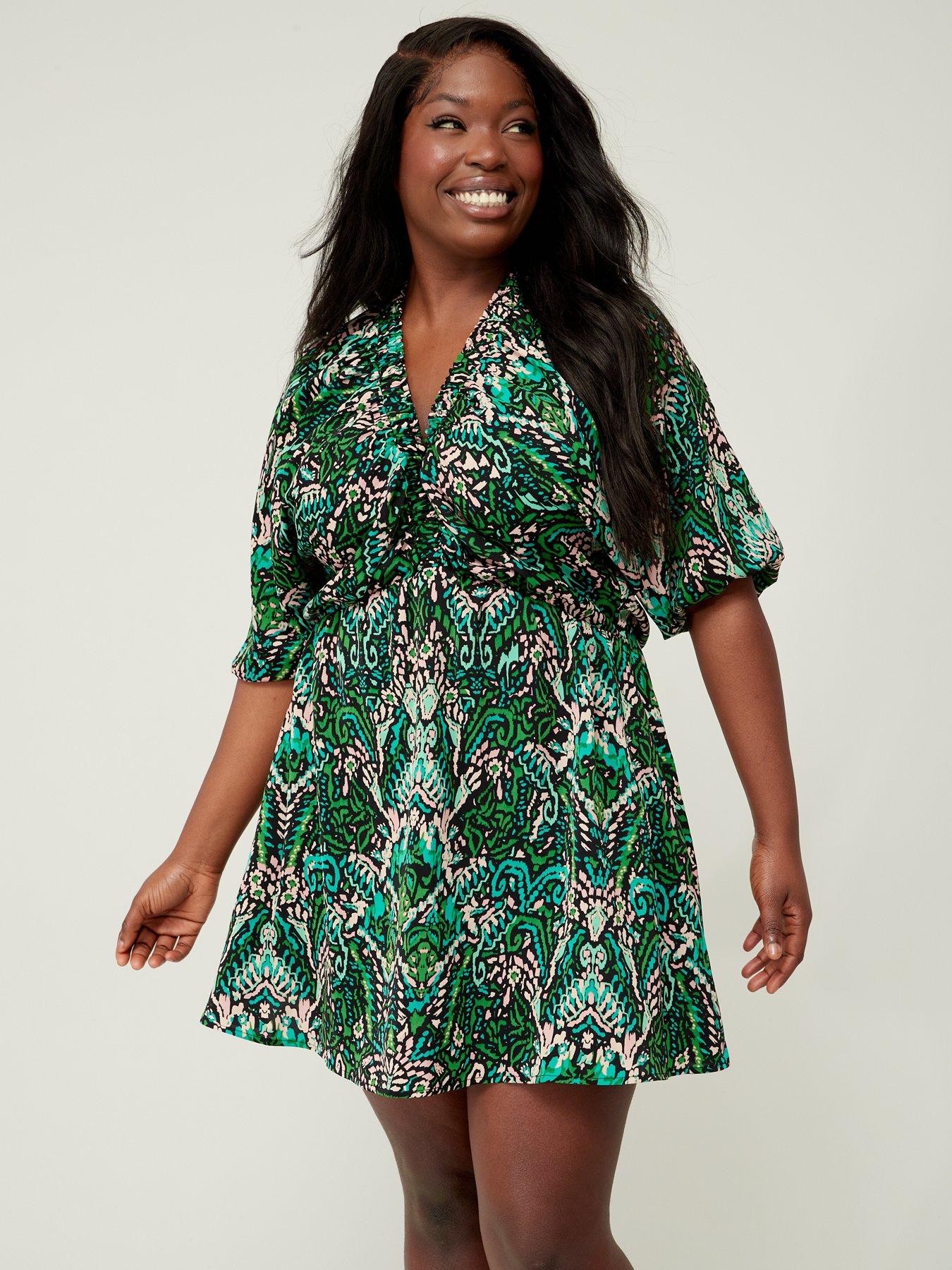 Ax paris curve store wrap dress