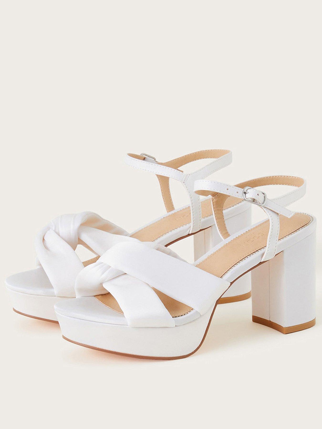 Monsoon store white sandals