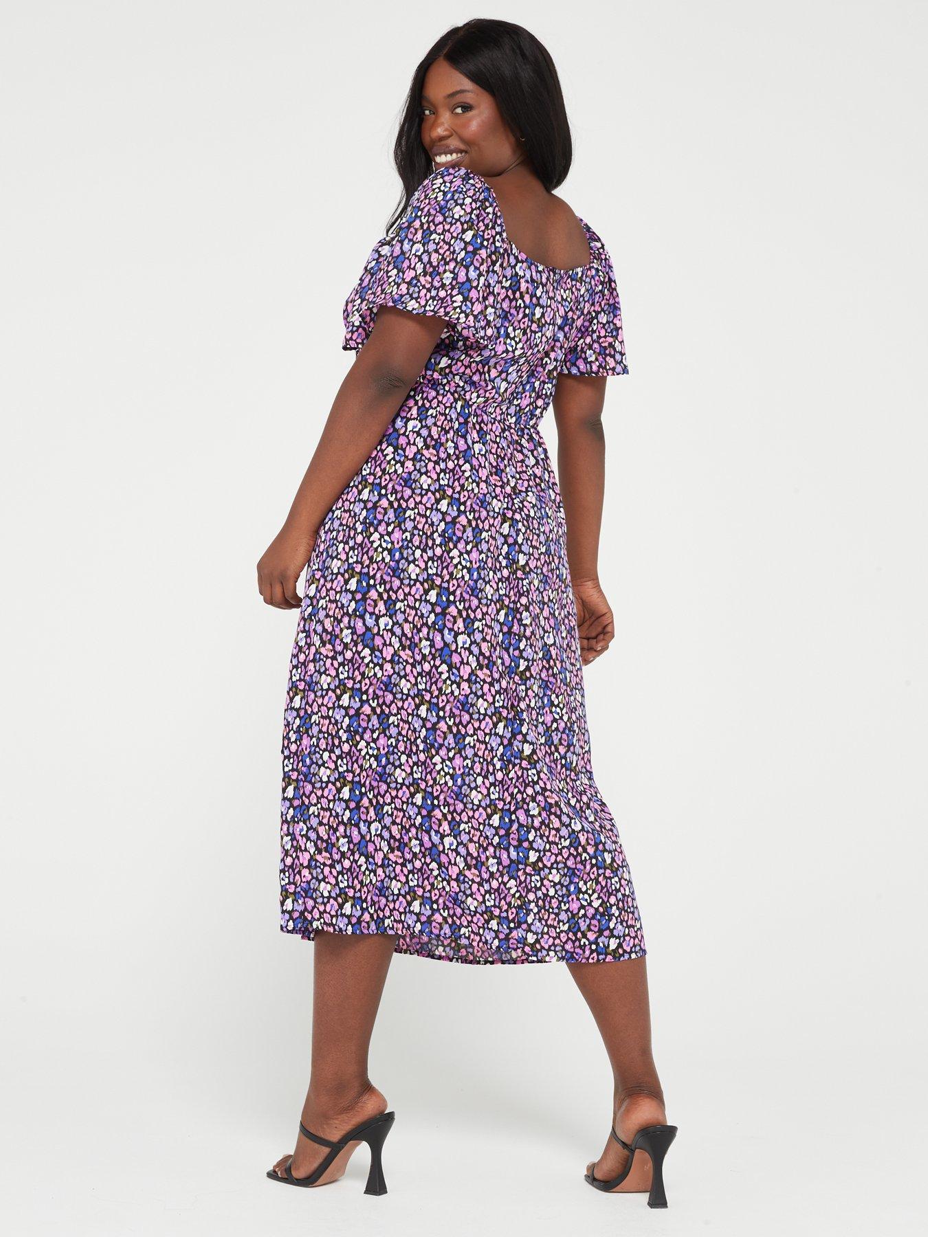 Ax paris purple outlet dress