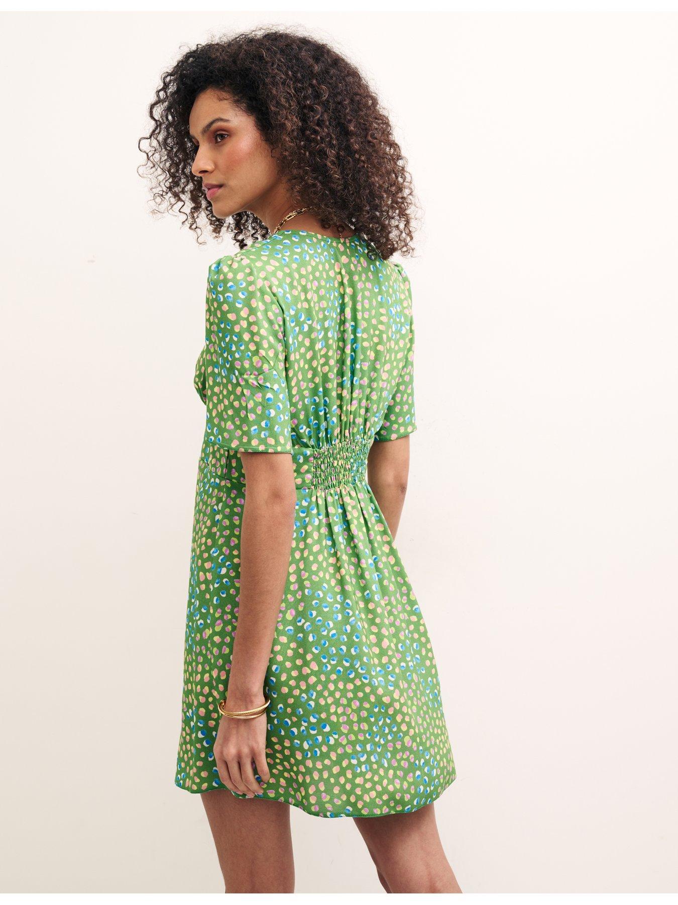 Nobodys Child Daisy Green Mini Dress