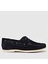  image of schuh-pearson-suede-boat-shoes-navy