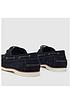 image of schuh-pearson-suede-boat-shoes-navy