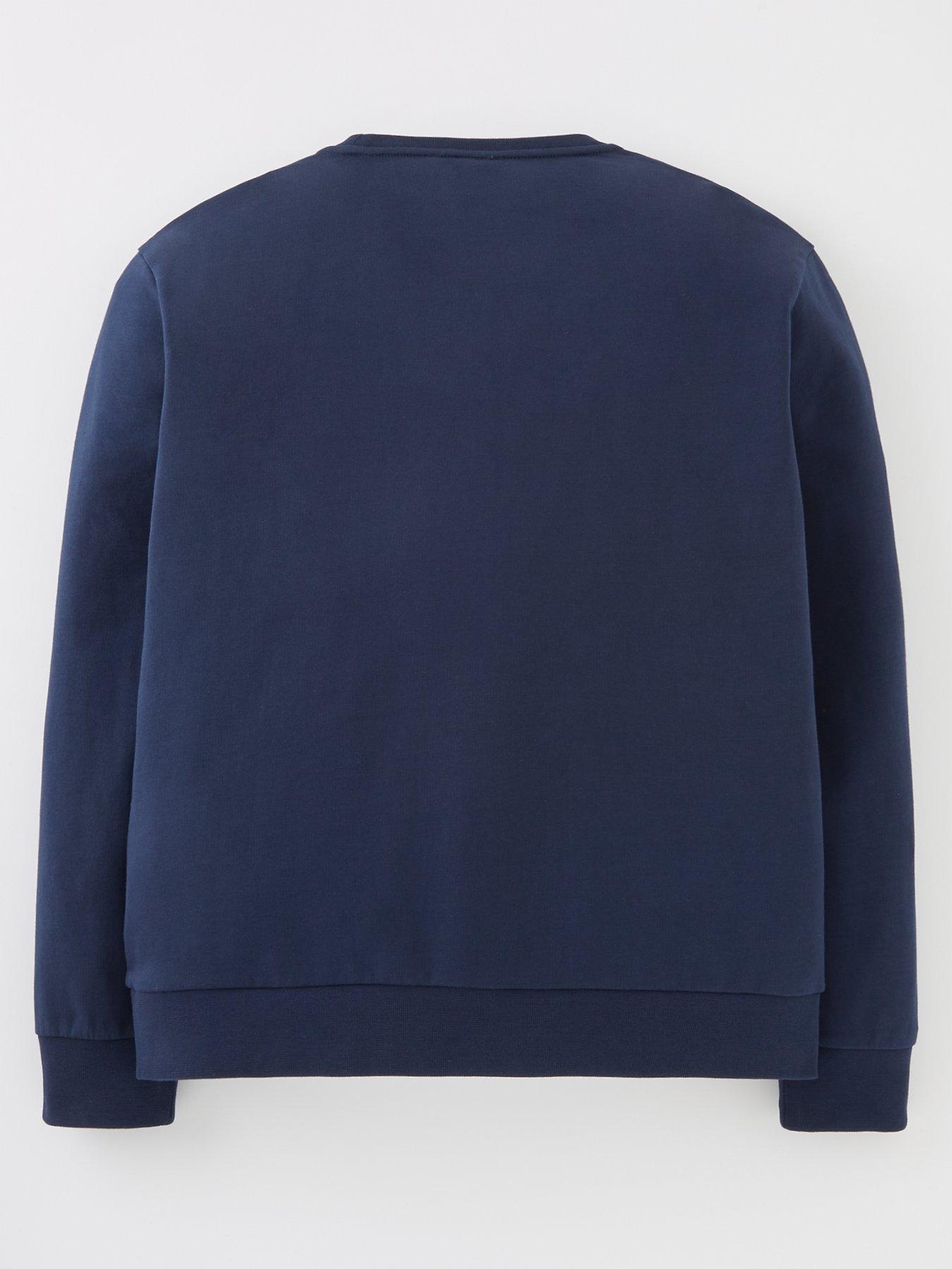 EA7 Emporio Armani Boys Visability Sweatshirt Navy littlewoods
