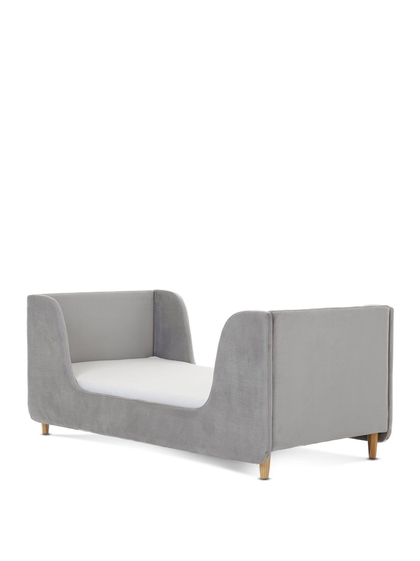 Image 2 of 4 of Obaby Lumi Toddler Bed - Grey