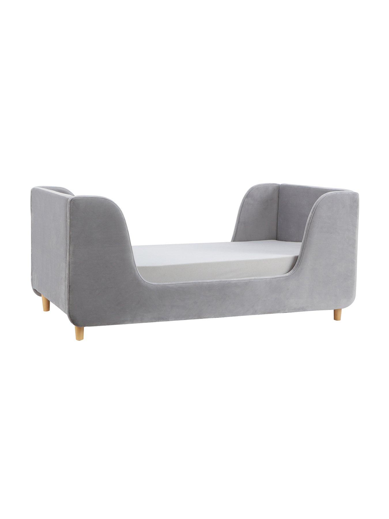 Image 3 of 4 of Obaby Lumi Toddler Bed - Grey
