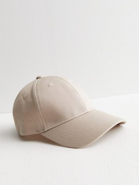 new-look-stone-plain-cap
