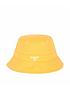  image of barbour-boys-cascade-bucket-hat-yellow