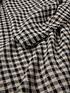  image of fatface-gingham-check-scarf-black