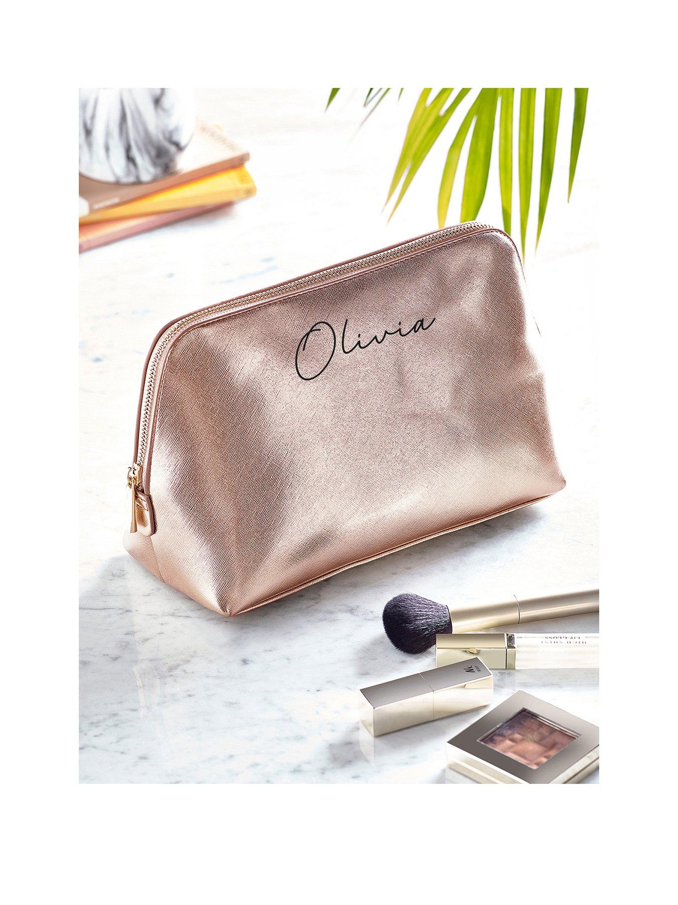 Love Abode Personalised Large Makeup Bag