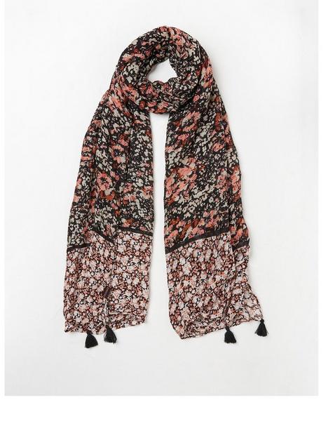 fatface-brush-floral-scarf-black