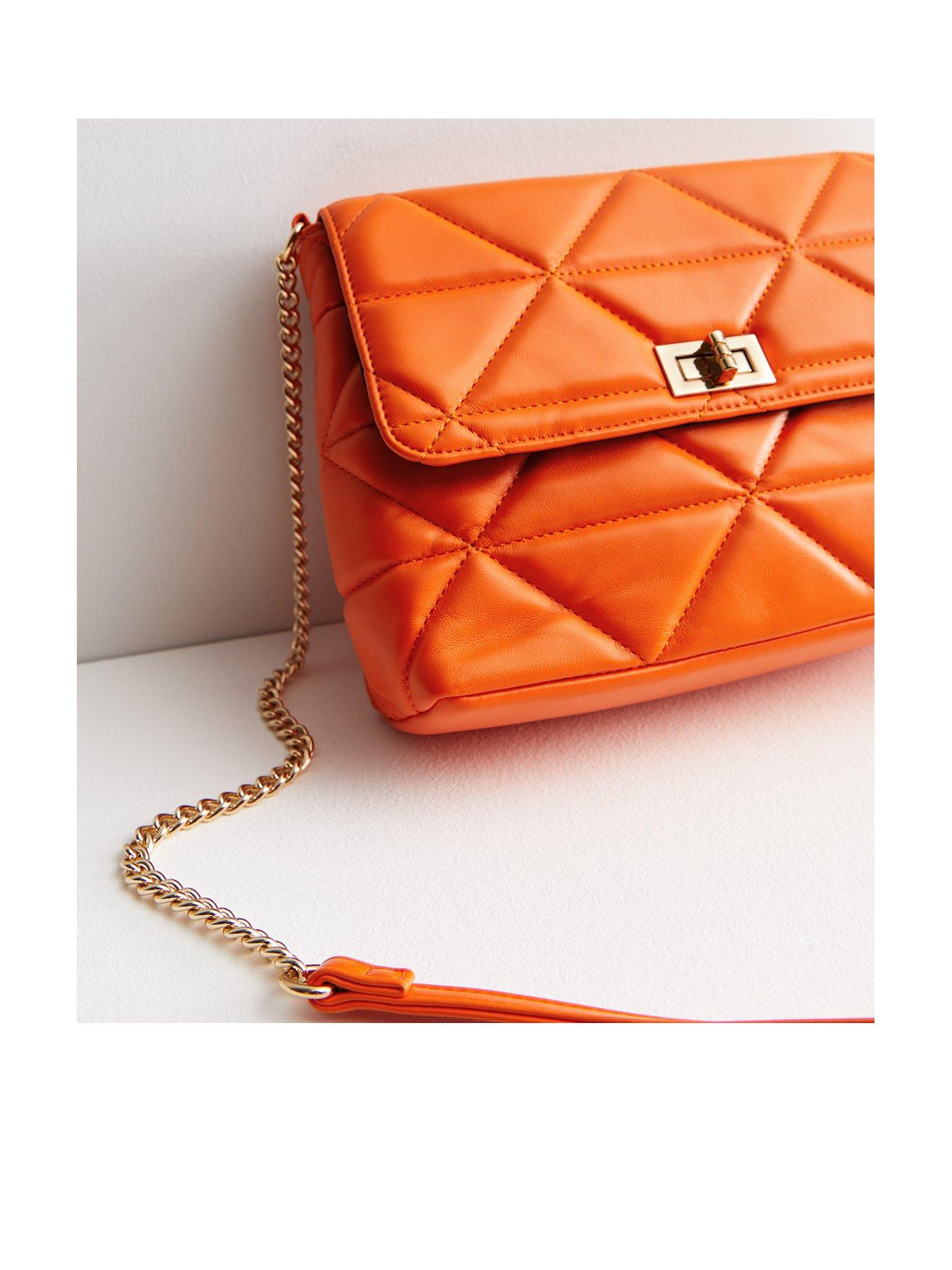 New look clearance orange bag