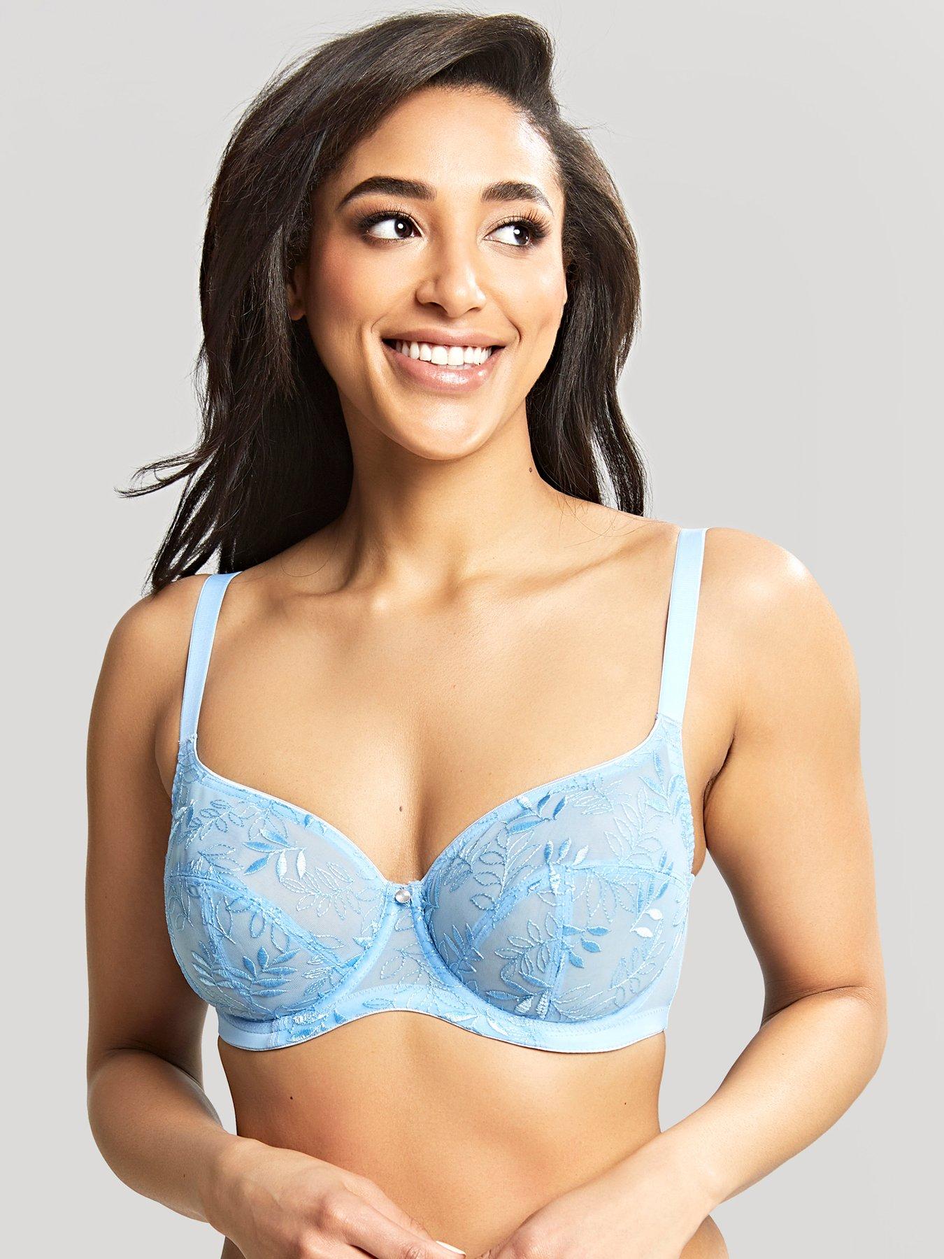 Figleaves Harper Geometric Lace Full Cup Bra - Belle Lingerie