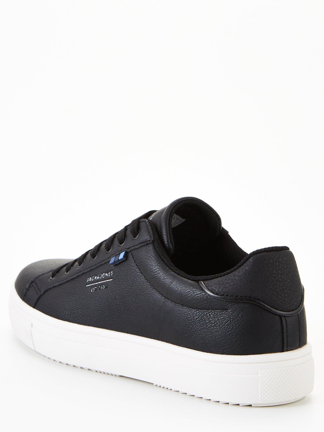 Jack and jones black shoes on sale