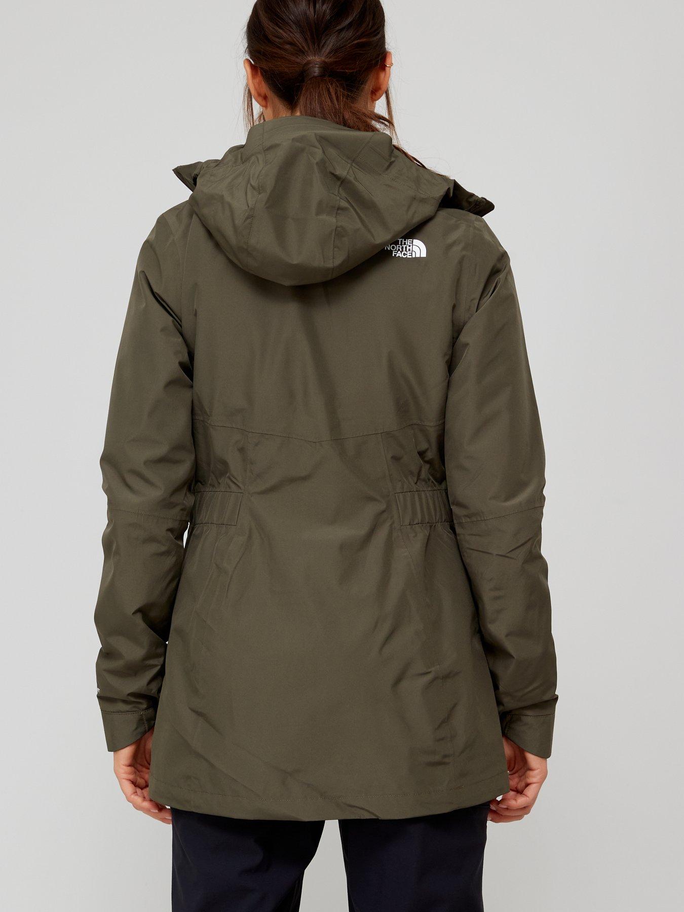 North face green jacket on sale womens